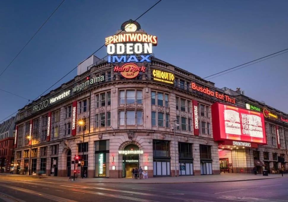 Central Manchester-1Br Apartment Free Parking-Cinema Room Esterno foto